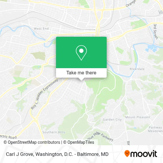 Carl J Grove map