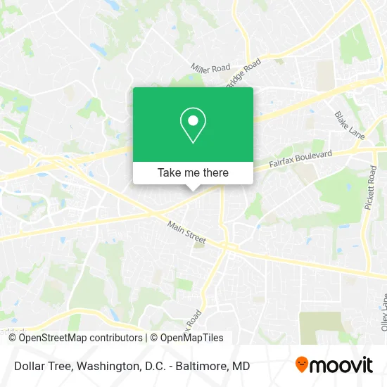 Dollar Tree map