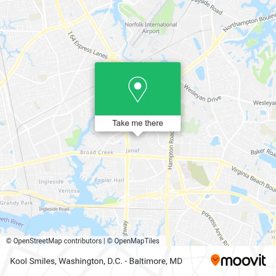 Kool Smiles map