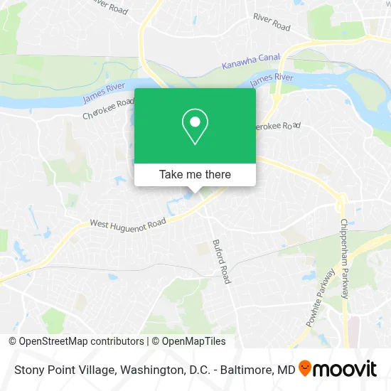 Stony Point Village map