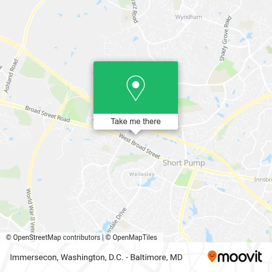 Immersecon map