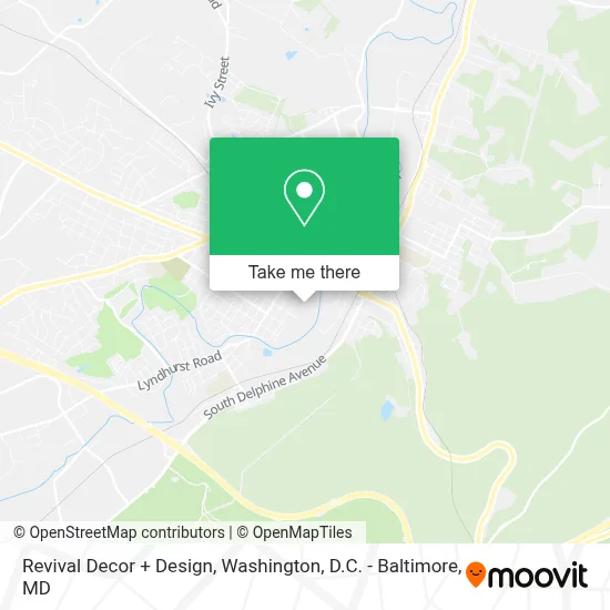 Revival Decor + Design map