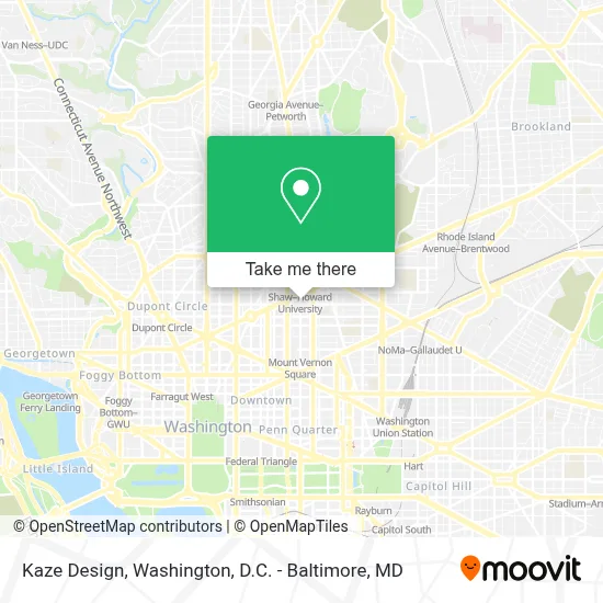 Kaze Design map