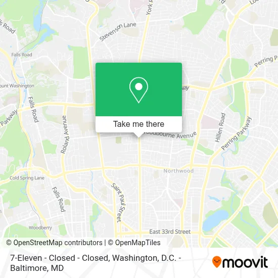 7-Eleven - Closed - Closed map