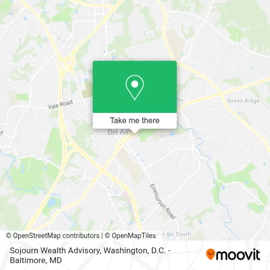 Sojourn Wealth Advisory map