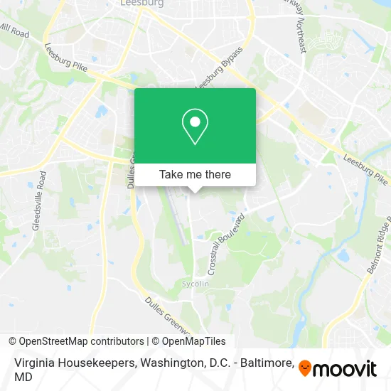 Virginia Housekeepers map