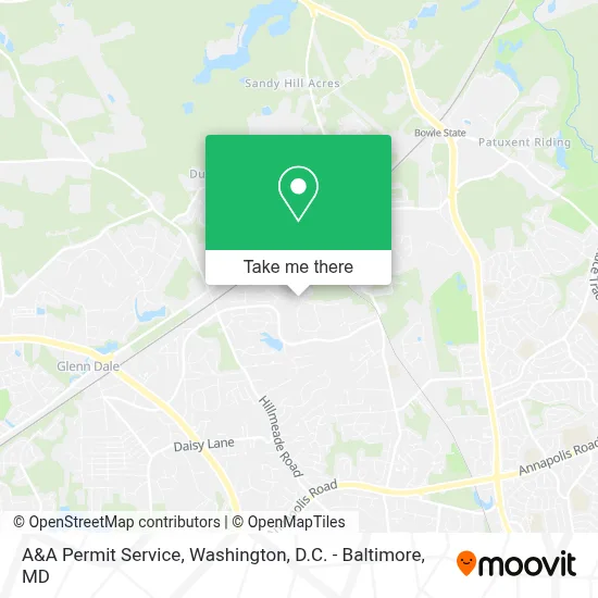 A&A Permit Service map
