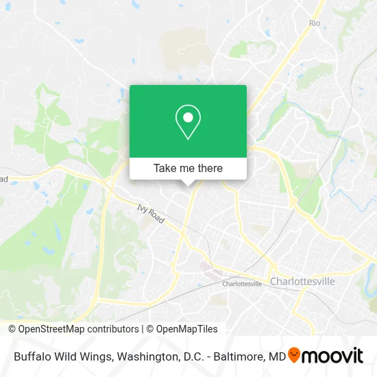 Buffalo Wild Wings map