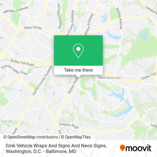 Gink Vehicle Wraps And Signs And Neon Signs map