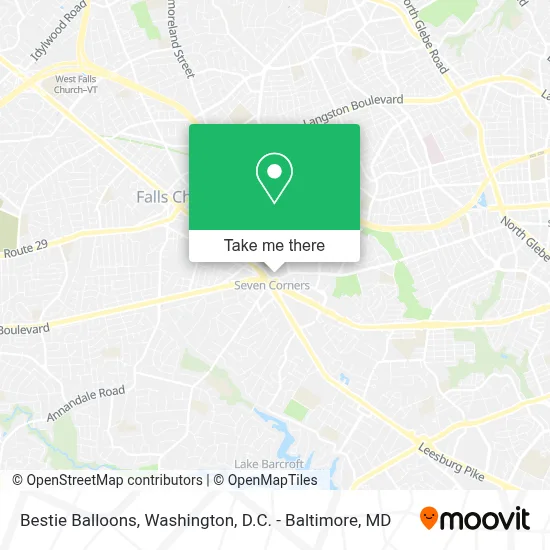 Bestie Balloons map