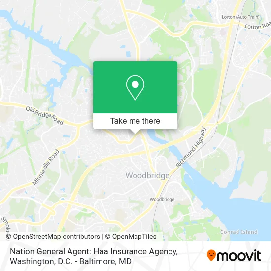 Nation General Agent: Haa Insurance Agency map