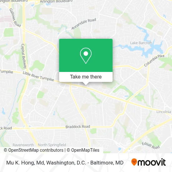 Mu K. Hong, Md map