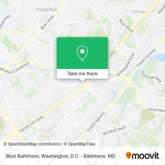 Bbsi Baltimore map