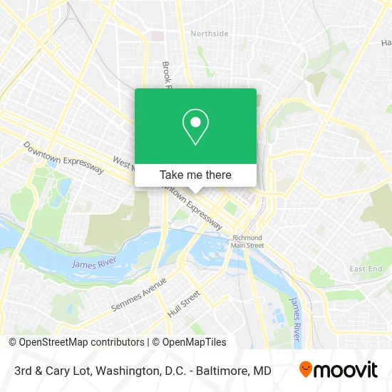 3rd & Cary Lot map