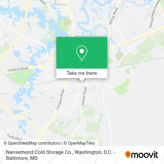 Nansemond Cold Storage Co. map
