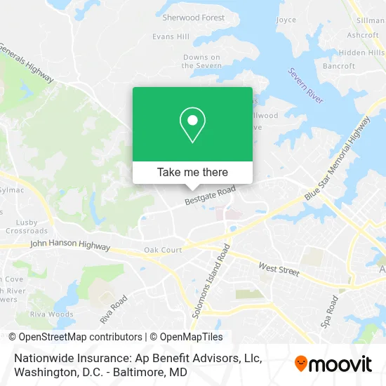 Nationwide Insurance: Ap Benefit Advisors, Llc map