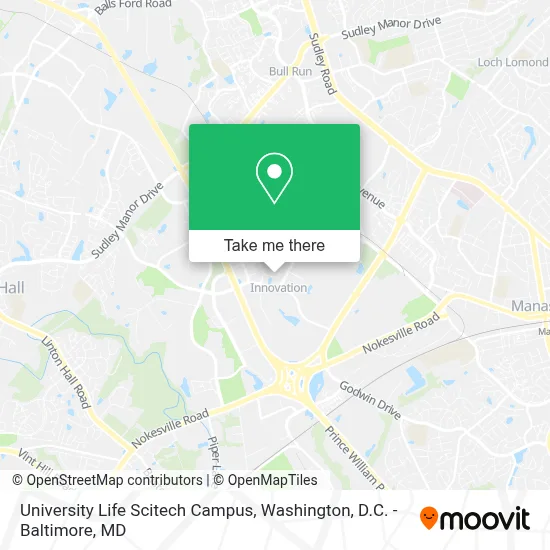 University Life Scitech Campus map