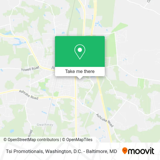 Tsi Promotionals map