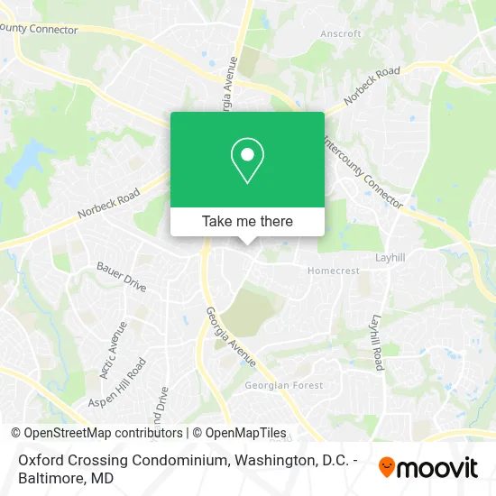 Oxford Crossing Condominium map