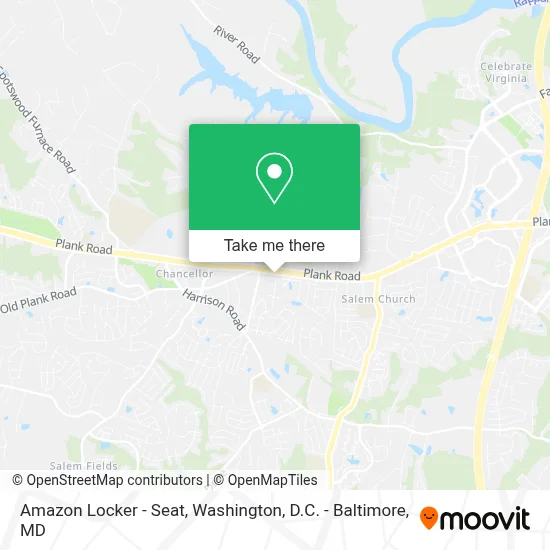 Amazon Locker - Seat map