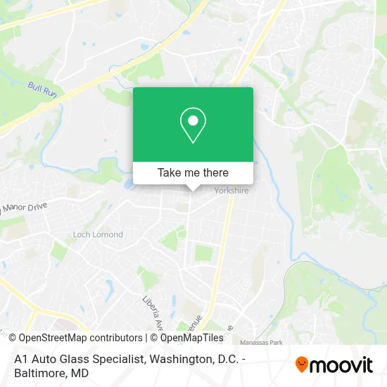 A1 Auto Glass Specialist map