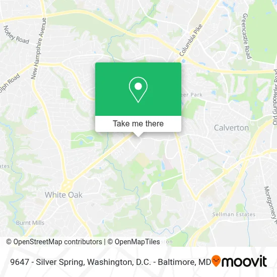 9647 - Silver Spring map