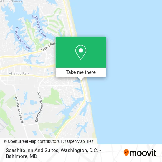 Seashire Inn And Suites map