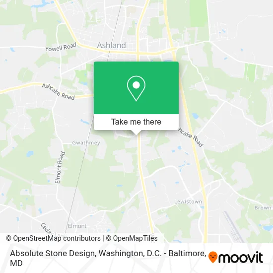 Absolute Stone Design map