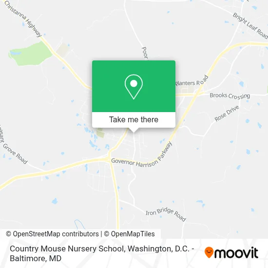 Country Mouse Nursery School map
