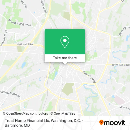 Trust Home Financial Llc map