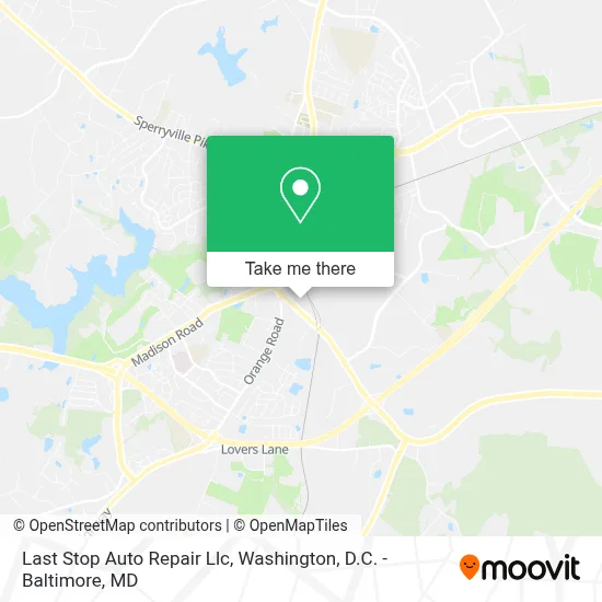 Last Stop Auto Repair Llc map