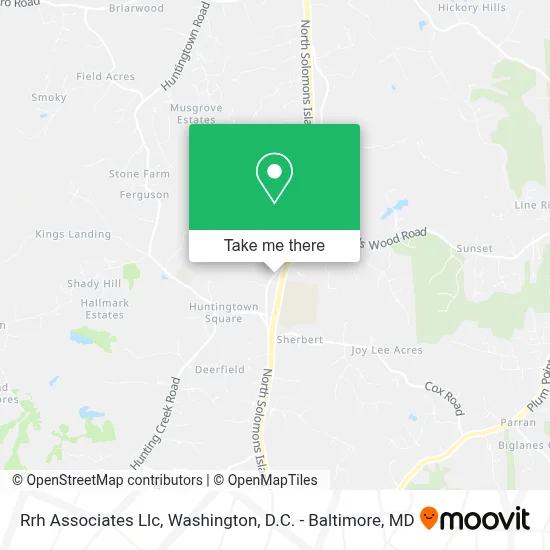 Rrh Associates Llc map