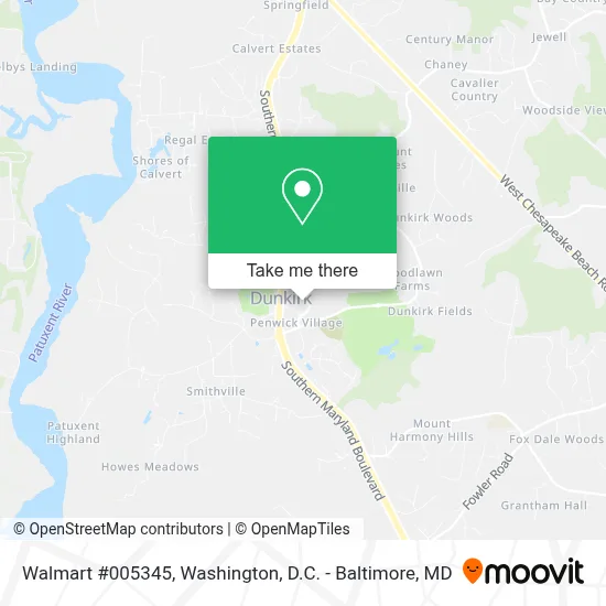 Walmart #005345 map