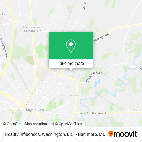 Beauty Influences map
