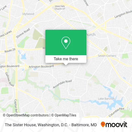 The Sister House map