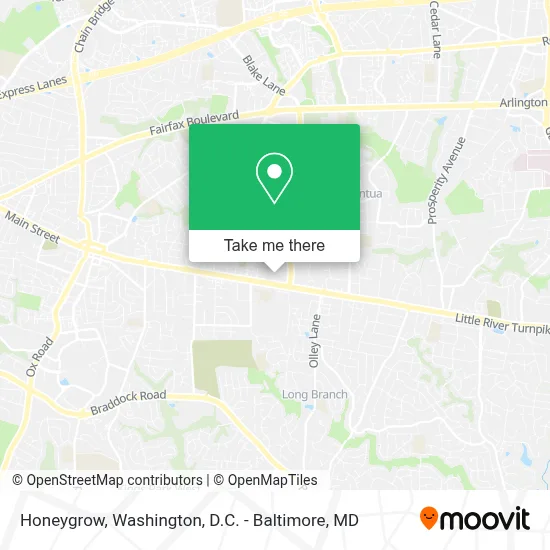 Honeygrow map