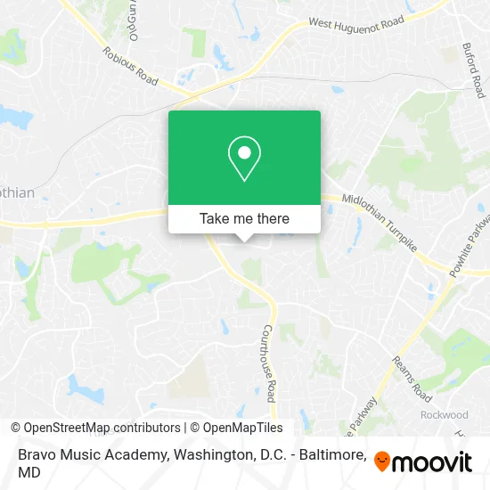 Bravo Music Academy map