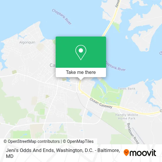 Jeni's Odds And Ends map
