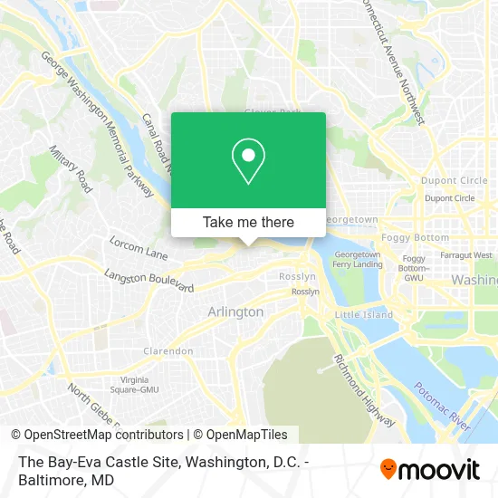 The Bay-Eva Castle Site map
