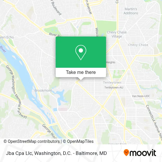 Jba Cpa Llc map