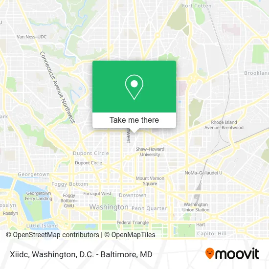 Xiidc map