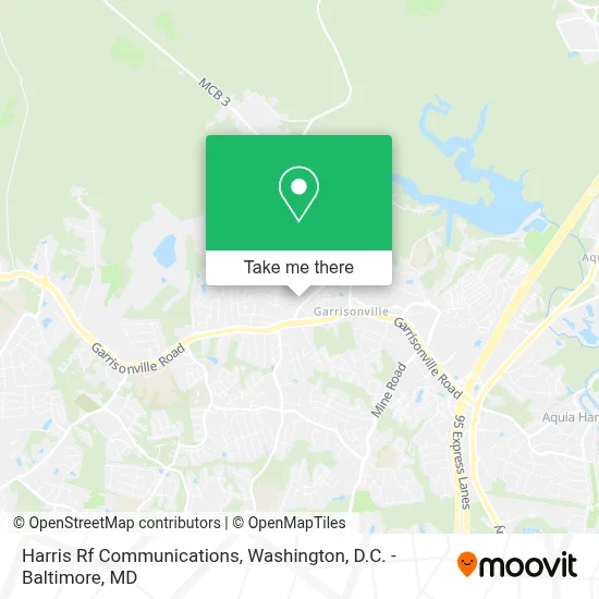Harris Rf Communications map