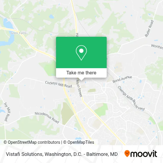Vistafi Solutions map