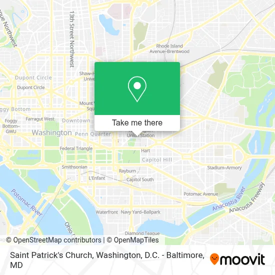 Saint Patrick's Church map