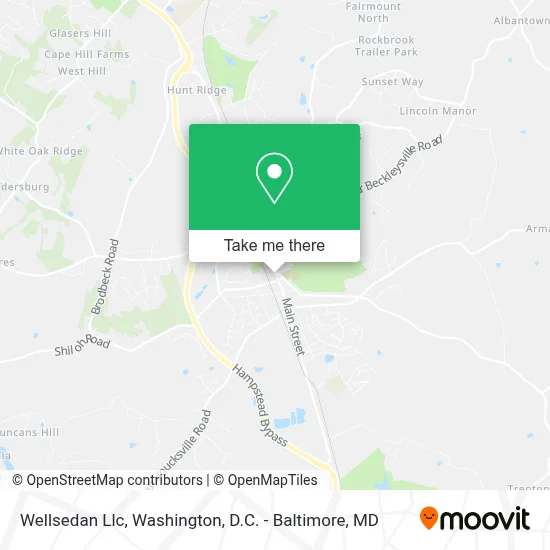 Wellsedan Llc map
