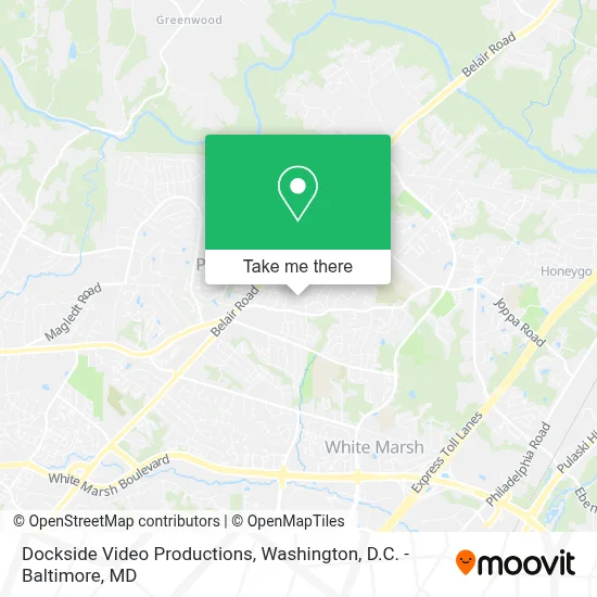Dockside Video Productions map