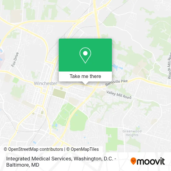 Integrated Medical Services map