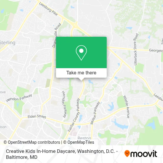 Creative Kids In-Home Daycare map