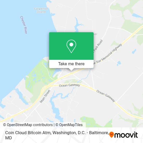 Coin Cloud Bitcoin Atm map