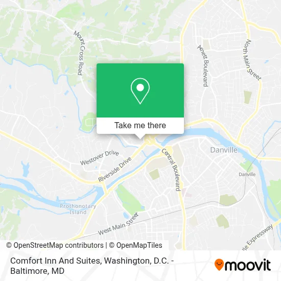 Comfort Inn And Suites map
